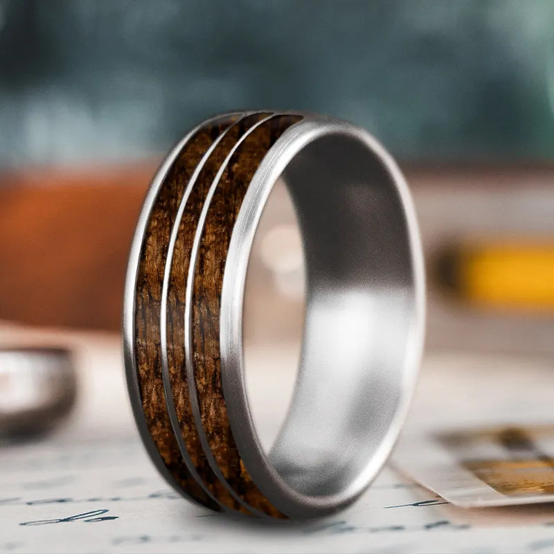 Heavy stone rings-Custom Design - 3-Inlay Narrow Center Ring B85W0h4_vLLrF1vmmtMheGgA