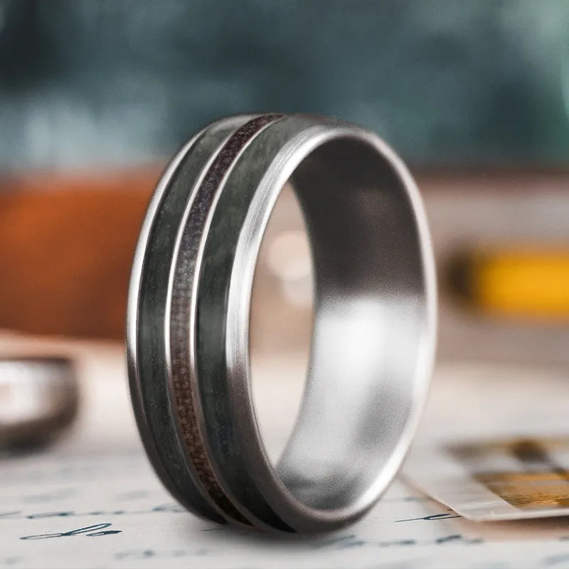 Fused metal rings-Custom Design - 3-Inlay Narrow Center Ring rk6rnuME14GzJVxlblcFPj10