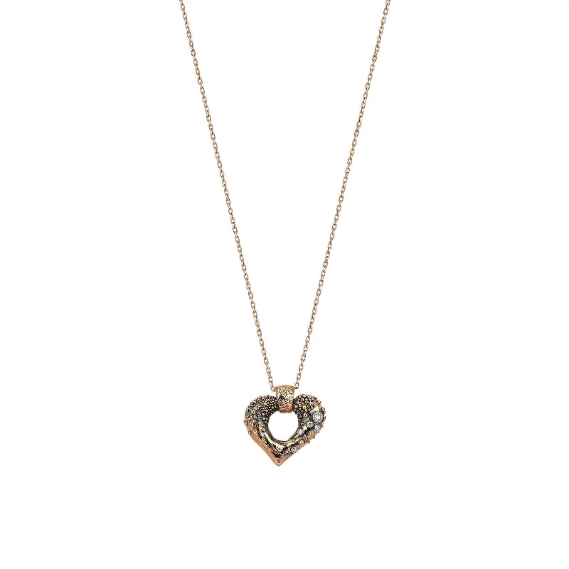 Retro deco necklaces-Amorph Love Necklace