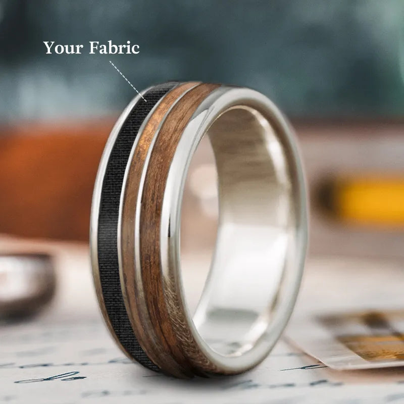 Shiny name rings-Custom Design - 3-Inlay Narrow Center Ring EU1KUJMrOP00zYoZYBQB7FCt