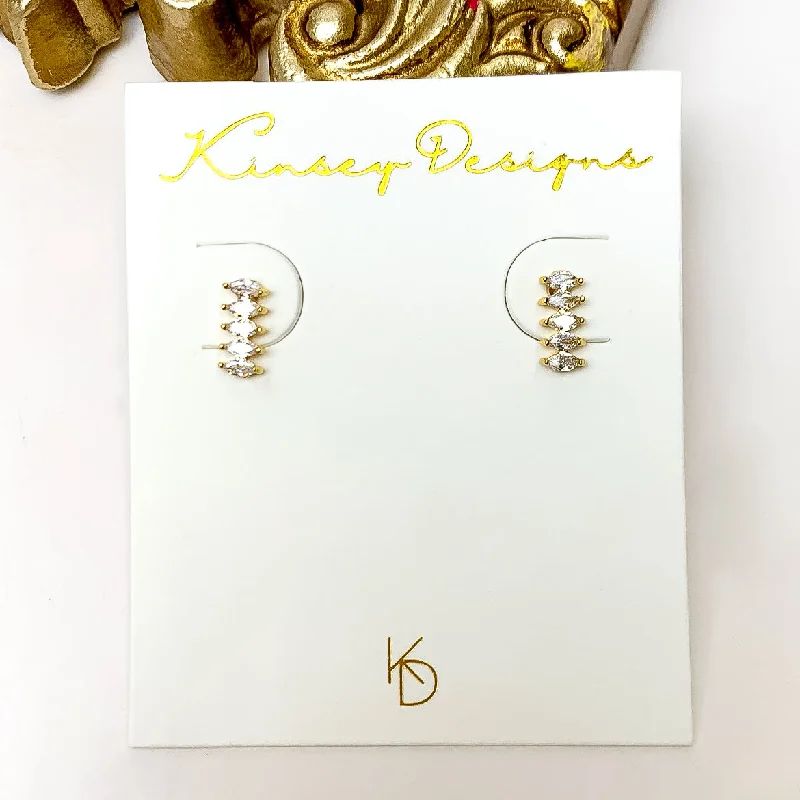 Rose motif earrings-Kinsey Designs | Winnie Post Earrings