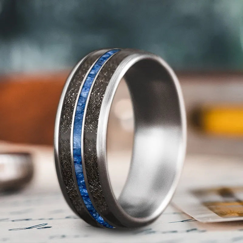 Full crescent rings-Custom Design - 3-Inlay Narrow Center Ring felZqWe_eU_ekewzBeLLxLD2