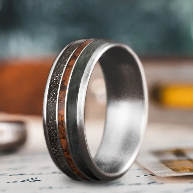 Tiny stack rings-Custom Design - 3-Inlay Narrow Center Ring cTuv0t_UG8skuPJ2fBlkdX8k